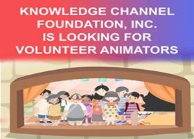 Knowledge Channel Foundation, Inc. is looking for volunteer animators