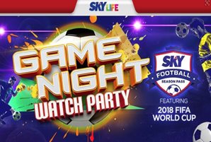 SKY holds Football Game Night at Okada Manila