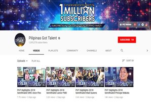 "Pilipinas Got Talent" hits 1M subscribers' gets Gold Creator Award from YouTube