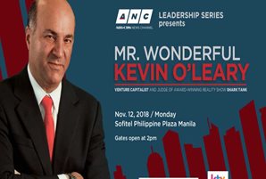 ABS-CBN News Channel (ANC) brings billionaire investor Kevin O’ Leary to Manila