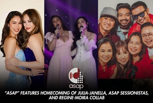 "ASAP" features homecoming of Julia-Janella, ASAP Sessionistas, and Regine-Moira collab