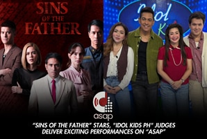 "Sins of the Father" stars, "Idol Kids PH" judges deliver exciting performances on "ASAP"