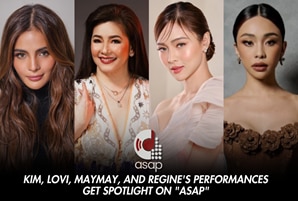 Kim, Lovi, Maymay, and Regine's performances get spotlight on "ASAP"