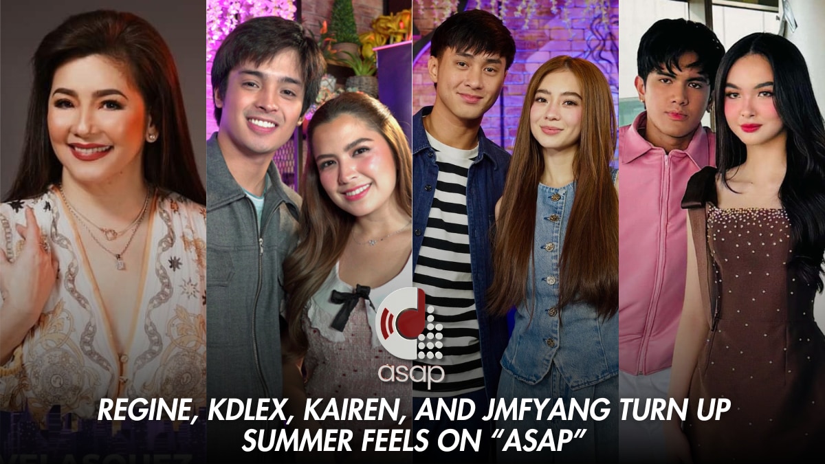 Regine, KDLex, KaiRen, and JMFyang turn up the summer feels on "ASAP"