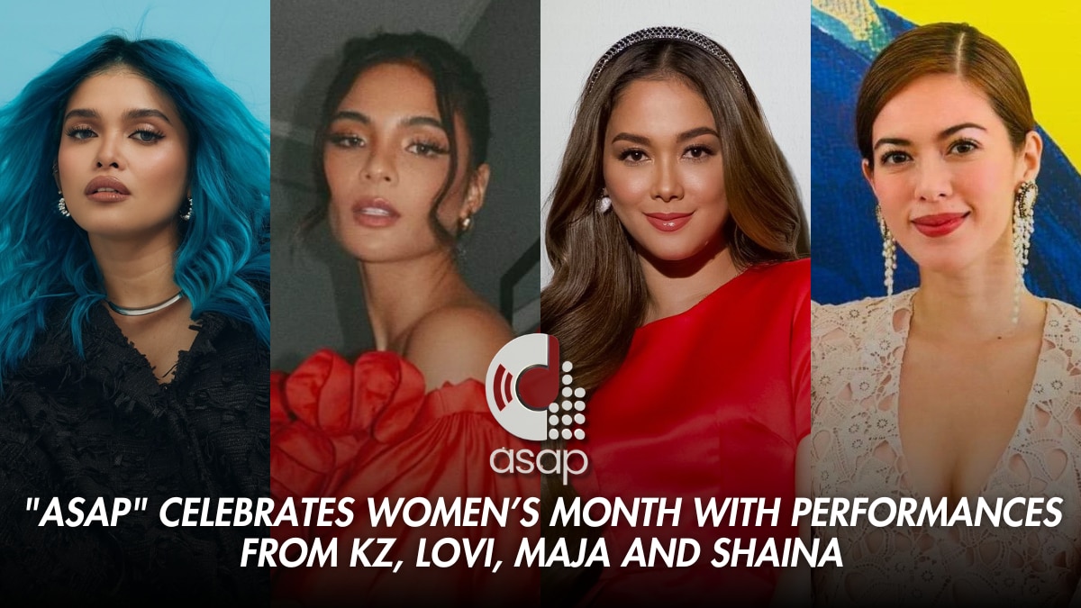 "ASAP" celebrates Women's Month with performances from KZ, Lovi, Maja and Shaina