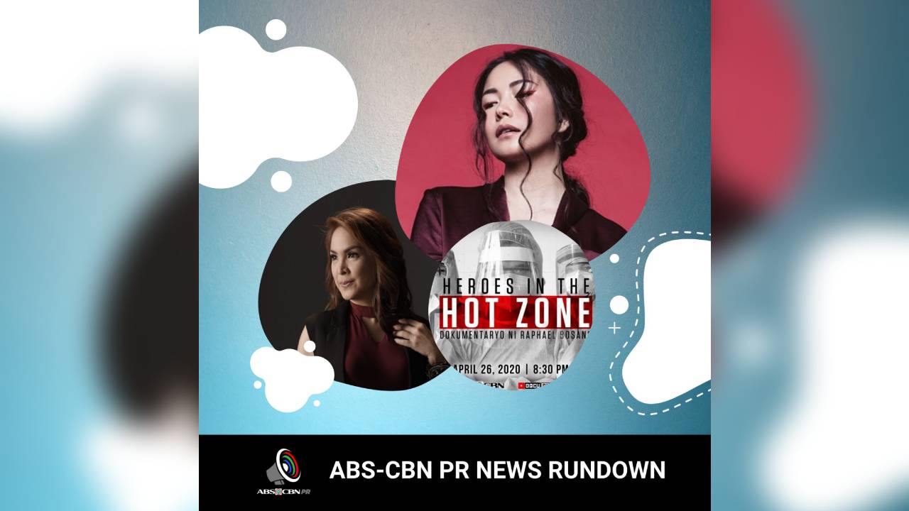 Yeng finds solace through well-timed track "Dasal," "Heroes in the Hot Zone" now on iWant