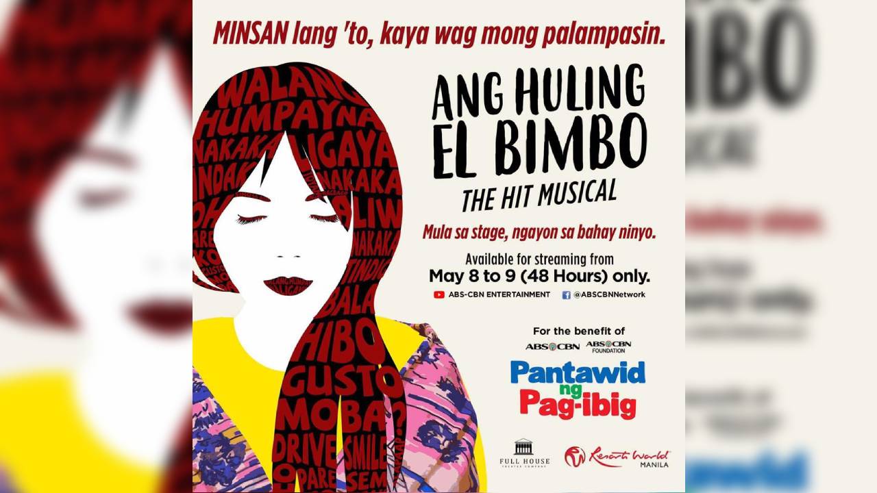 "Ang Huling El Bimbo, The Musical" streams for free on ABS-CBN Facebook and YouTube