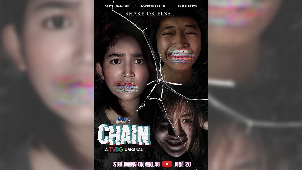 MNL48 oshis bring terror in new digital series "MNL48 Presents: Chain"