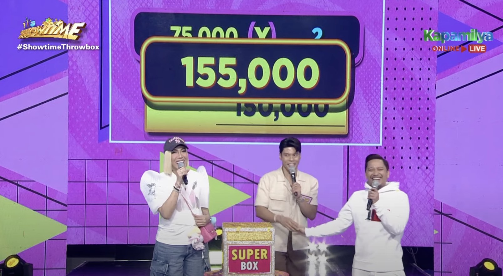 Jerald Napoles wins P155,000 in It's Showtime newest segment "Throwbox"