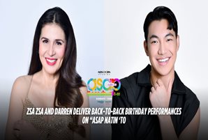Zsa Zsa and Darren deliver back-to-back birthday performances on "ASAP Natin 'To"
