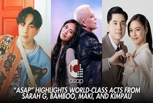 "ASAP" highlights world-class acts from Sarah G, Bamboo, Maki, and KimPau