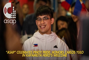 "ASAP" celebrates Pinoy Pride, honors Carlos Yulo in Kapamilya Hero's Welcome