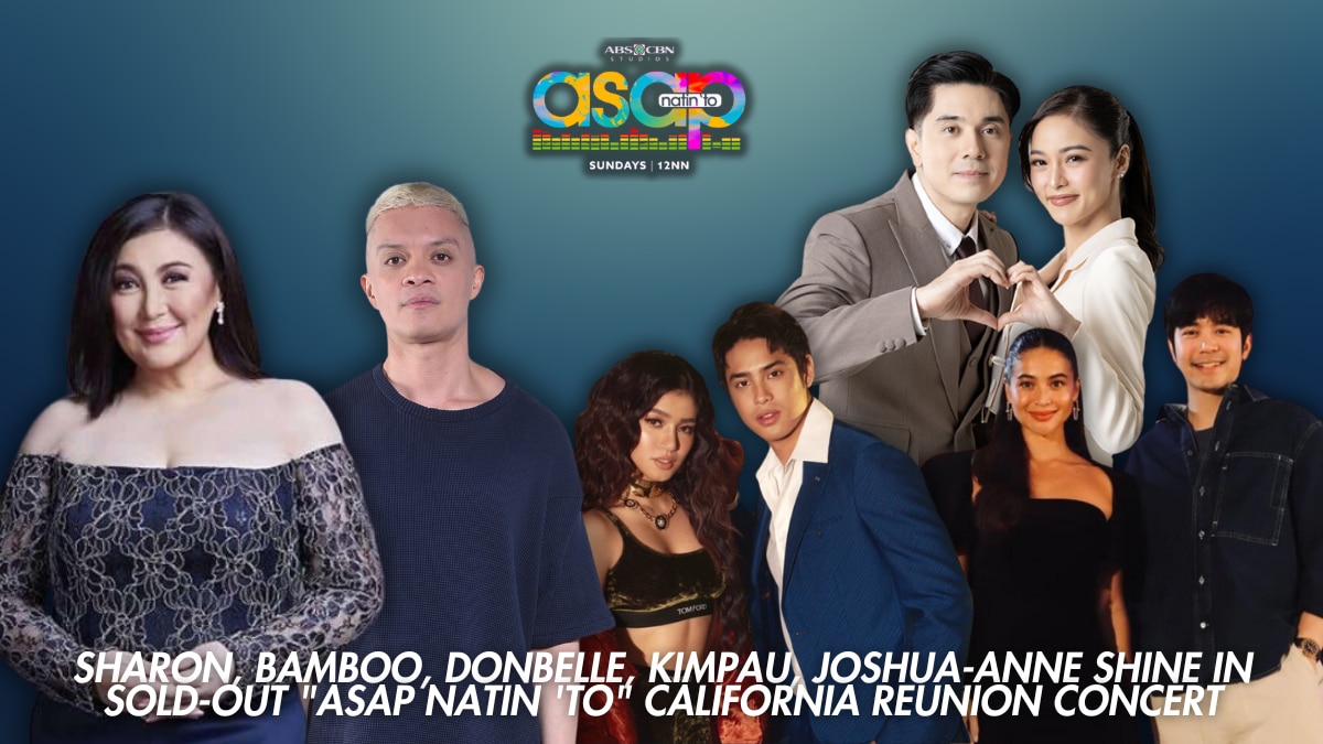 Sharon, Bamboo, DonBelle, KimPau, and Joshua-Anne shine in sold-out "ASAP Natin 'To" California Reunion Concert