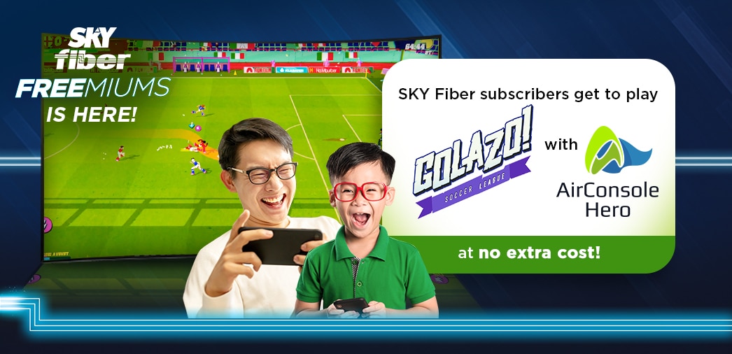 SKY Fiber treats fathers to new and exciting games on AirConsole