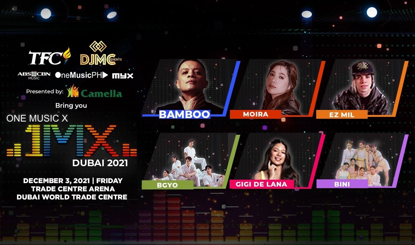 ABS-CBN marks grand comeback to international live events via “1MX Dubai 2021”