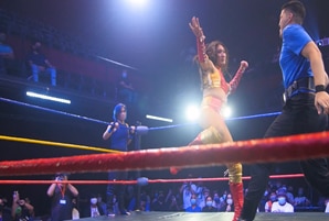 Trans woman pro wrestler exhibits power in "KBYN: Kaagapay ng Bayan"