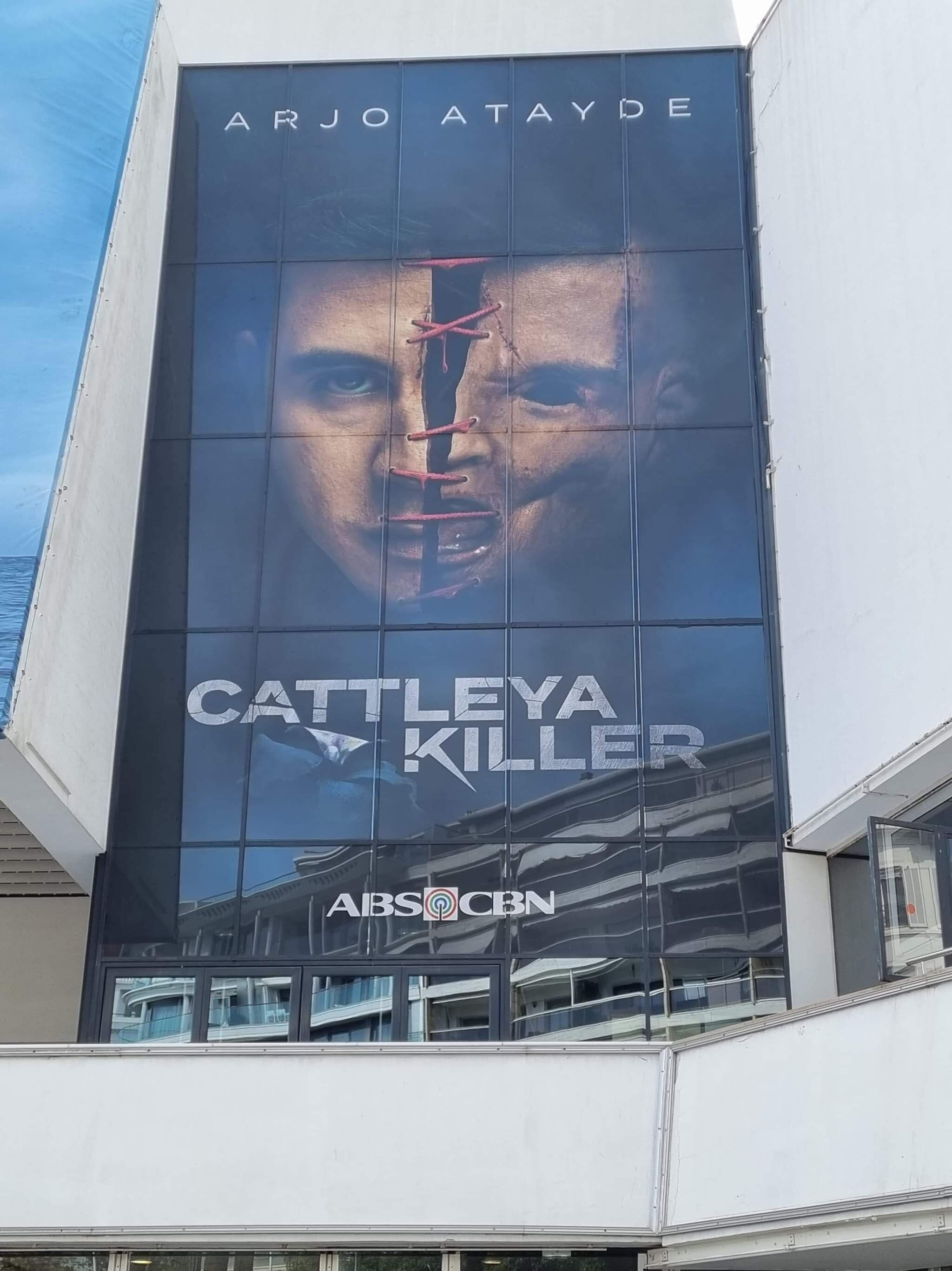 ABS CBN's Cattleya Killer billboard at the Palais de Festivals, Cannes, France  Photo by France Loremi Cedo