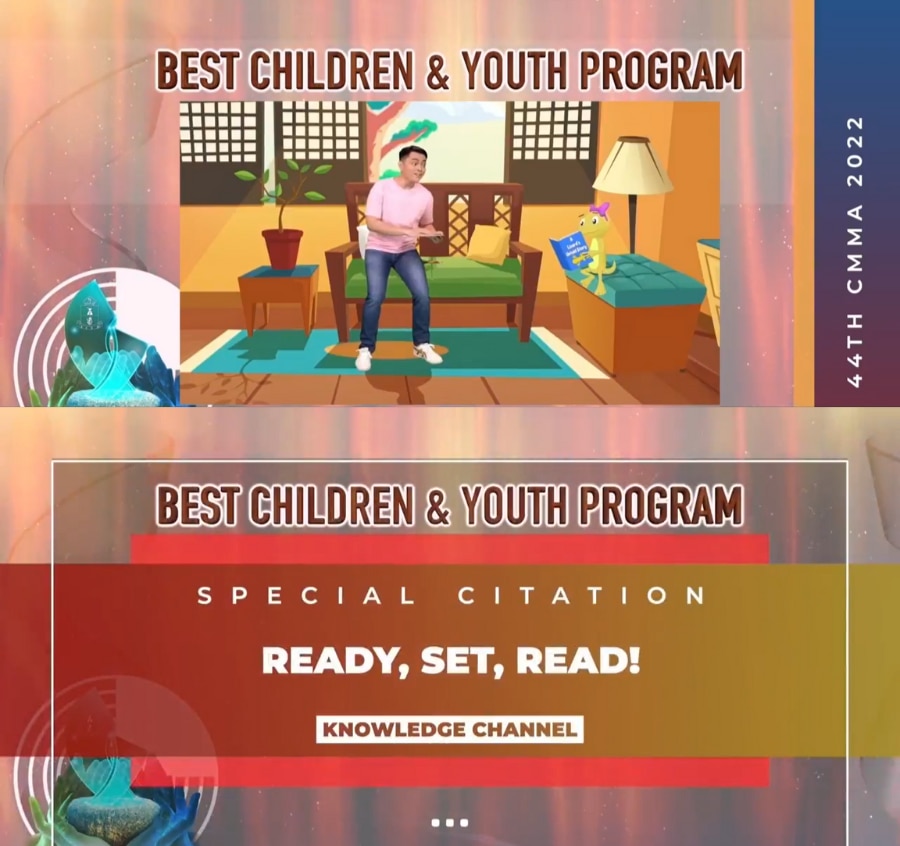 KNOWLEDGE CHANNEL READY SET READ   BEST CHILDREN AND YOUTH PROGRAM (SPECIAL CITATION)