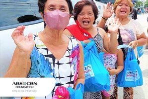Nearly 800 families affected by typhoon Karding receive help from ABS-CBN Foundation