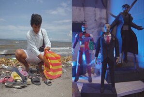 Noli features action figures made from recycled slippers in "KBYN: Kaagapay ng Bayan”