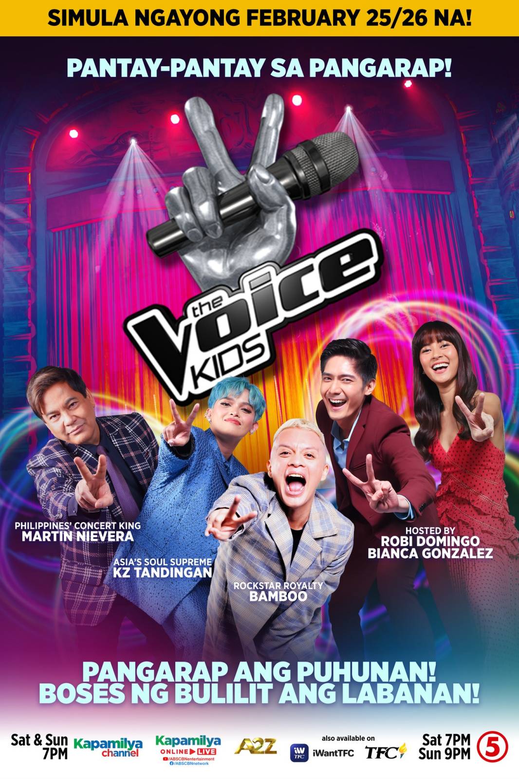 THE VOICE KIDS POSTER