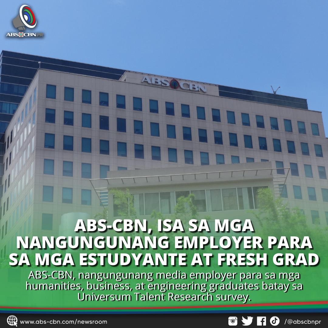 ABS CBN ISA SA MGA NANGUNGUNANG EMPLOYER