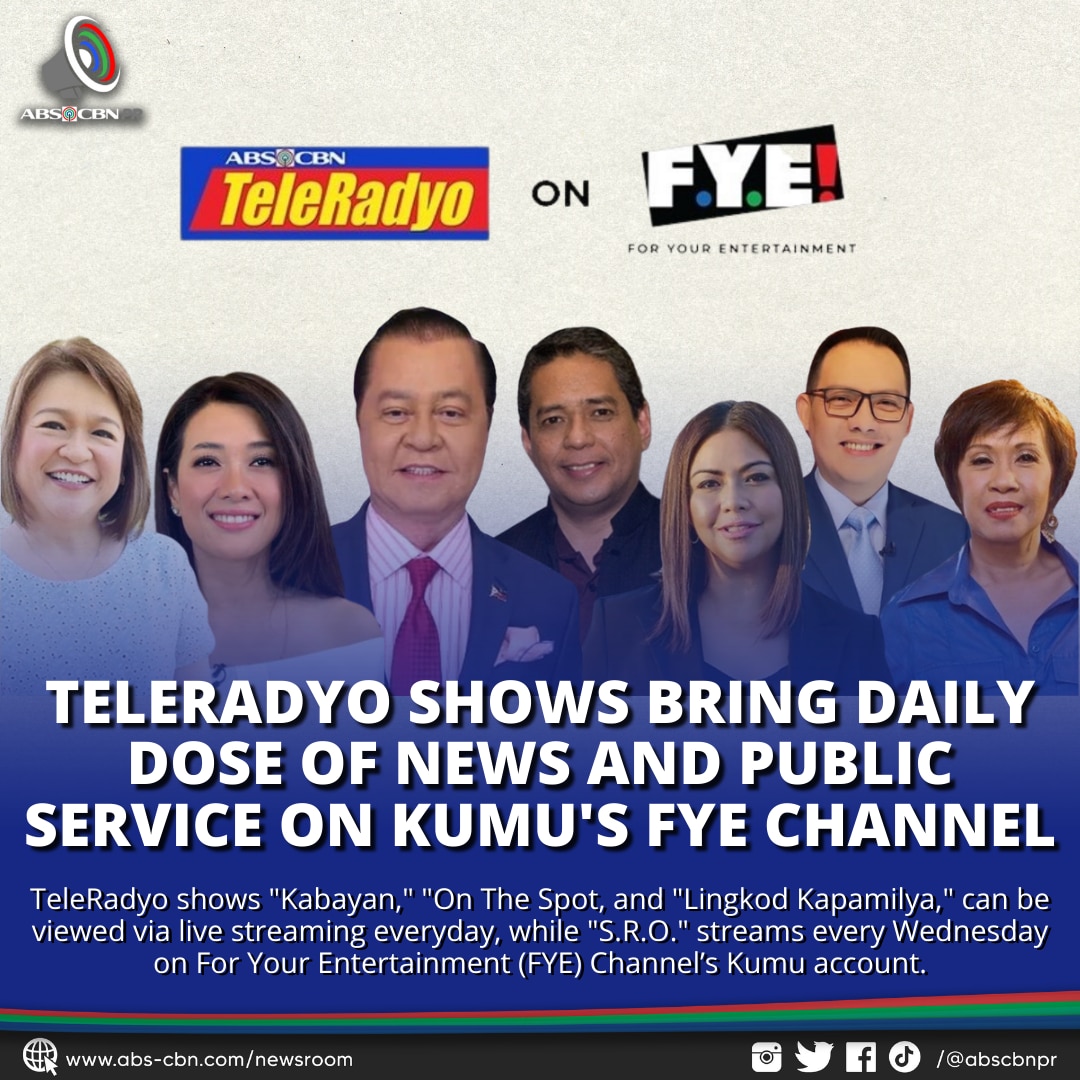 TeleRadyo on FYE (English)