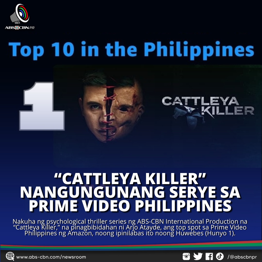 “CATTLEYA KILLER” NANGUNGUNANG SERYE SA PRIME VIDEO PHILIPPINES