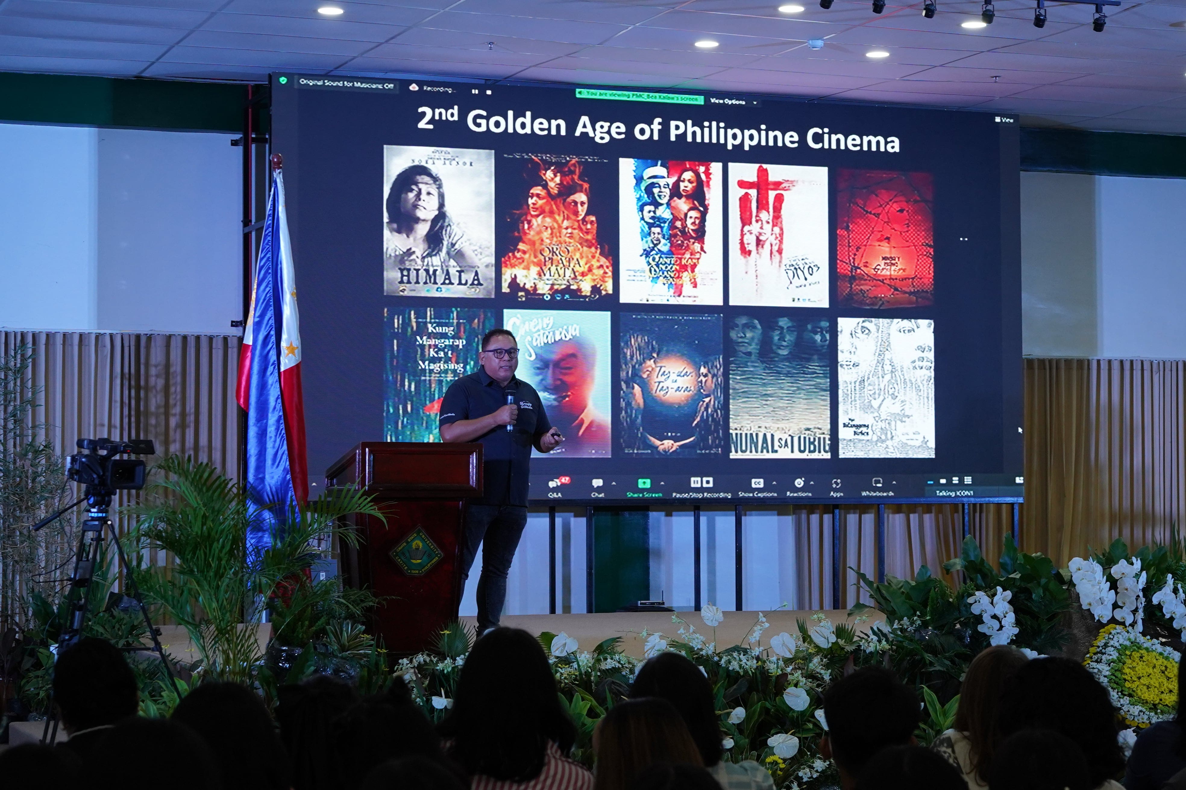 Leo Katigbak showcases film restoration at the Pinoy Media Congress 2023