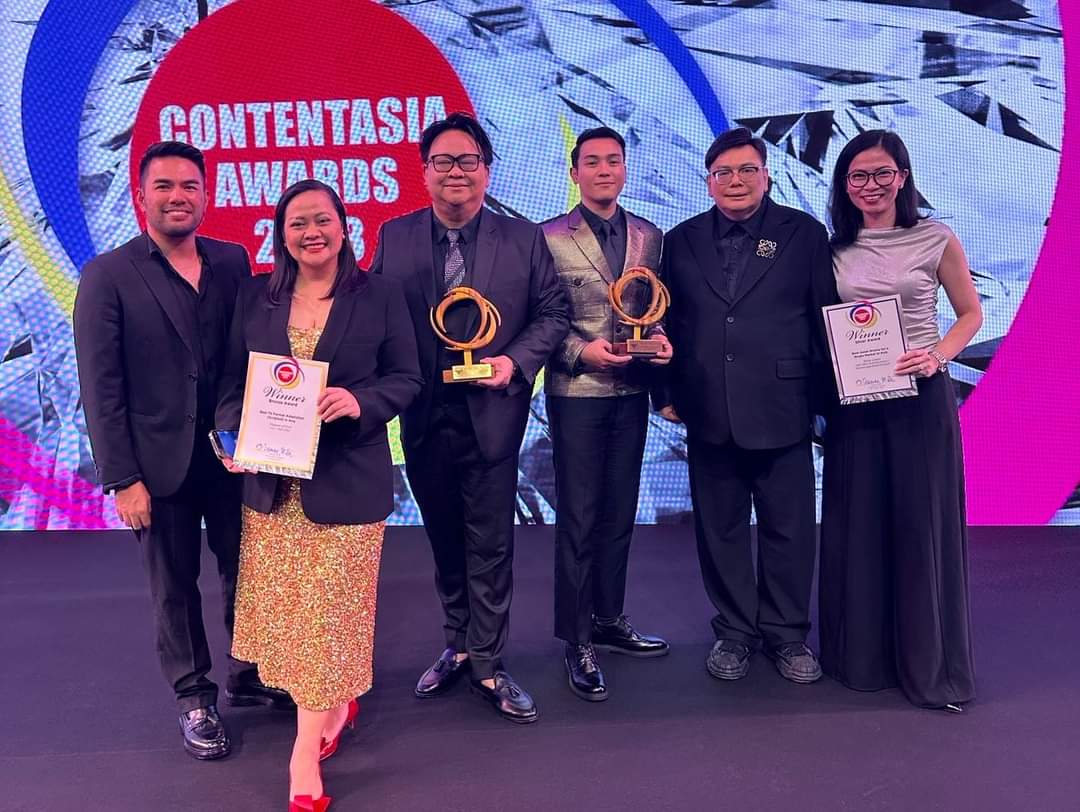 ABS CBN HEADS AT THE CONTENTASIA AWARDS