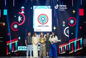 ABS-CBN hailed as Breakthrough Entertainment Partner of the Year at the Tiktok Awards Philippines 2023