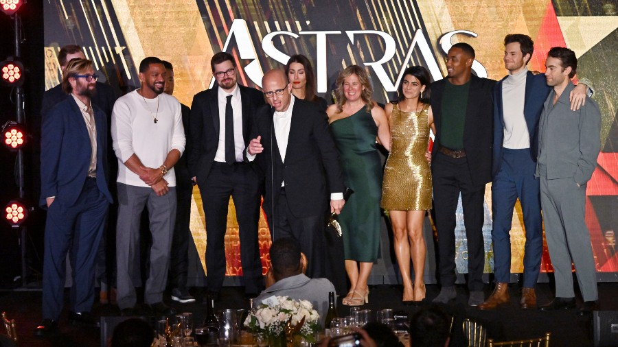 The Cast Of Prime Video's The Boys On The 2024 ASTRA TV Awards Stage