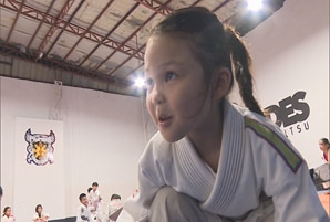 Dyan trains with youngest Jiu-Jitsu world champ on “Tao Po”