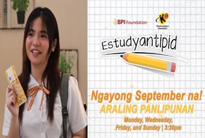 Sharlene San Pedro stars in Knowledge Channel's financial literacy show "EstudyanTIPID"