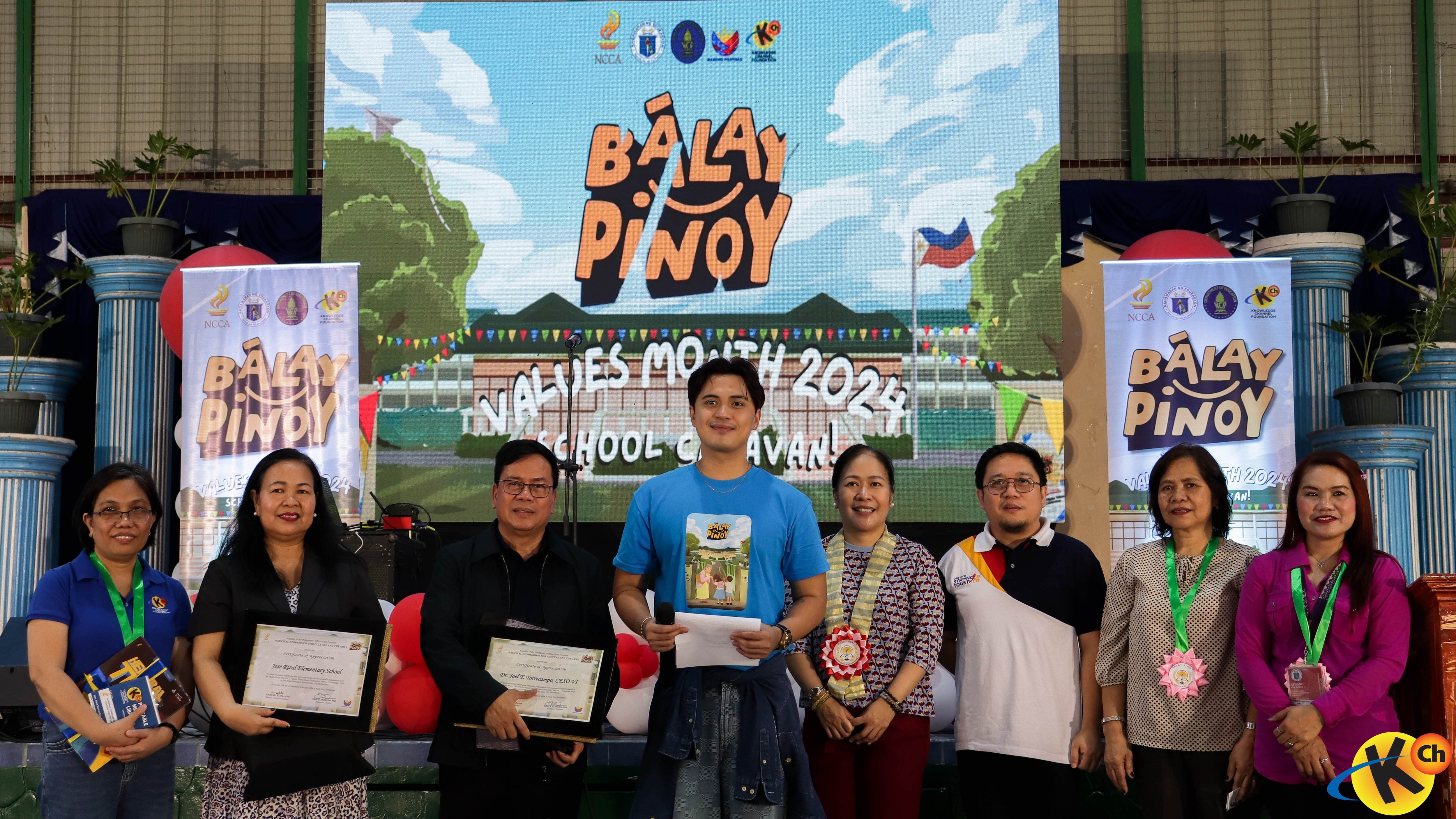 Knowledge Channel upholds Pinoy values education in Bálay Pinoy 2024 School Caravan