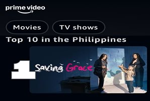 "Saving Grace" premieres as number one show on Prime Video PH