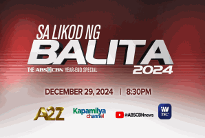 ABS-CBN News’ “Sa Likod ng Balita: The ABS-CBN Year-end Special” recounts the top stories of 2024