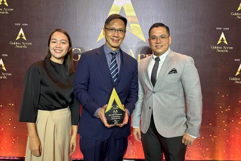 ABS-CBN wins Golden Arrow award for good corporate governance