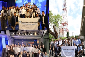 Columbia Business School MBA students visit ABS-CBN anew, learn about its transformation