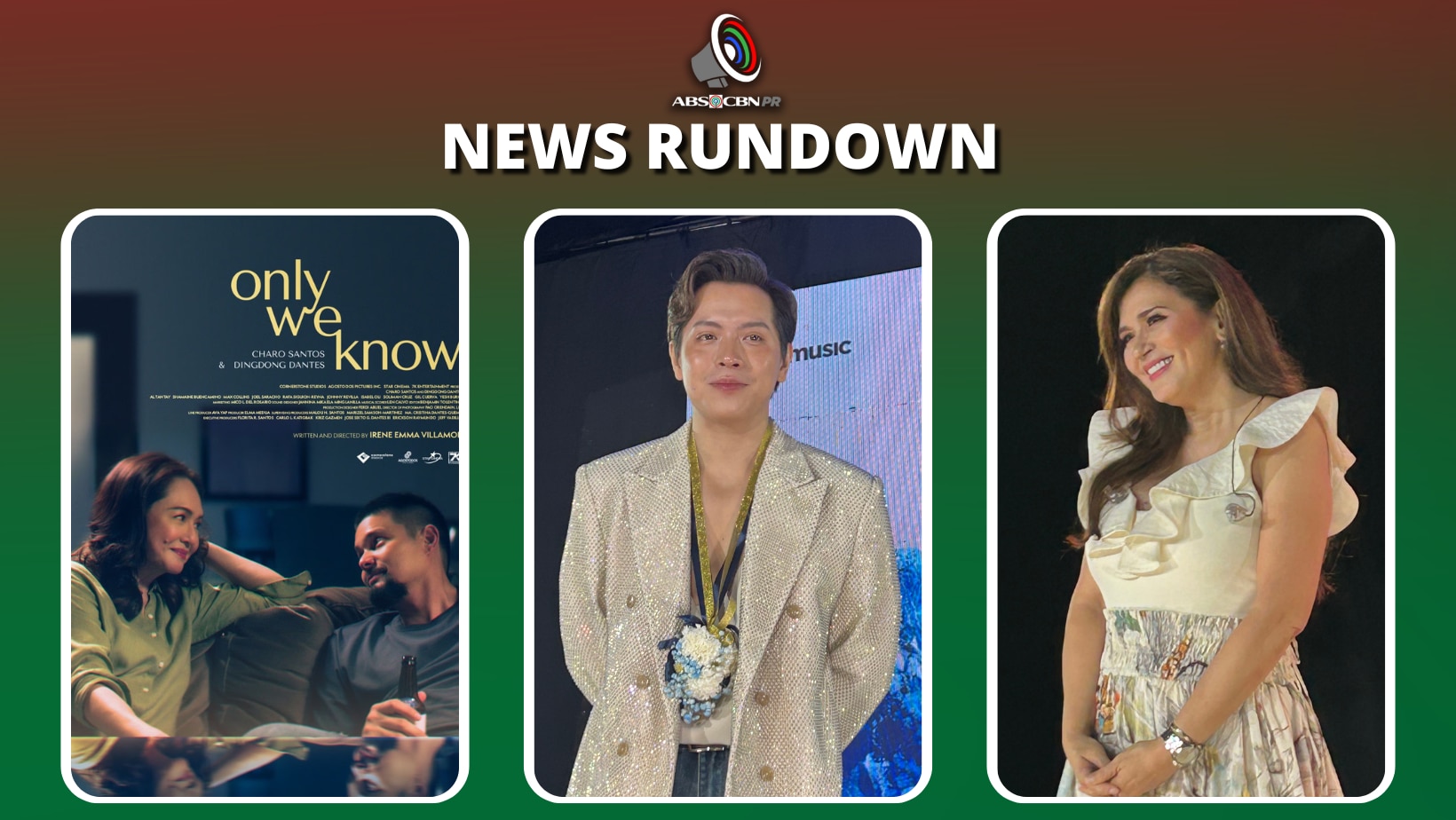 Charo Santos, Dingdong Dantes unveil “Only We Know” poster