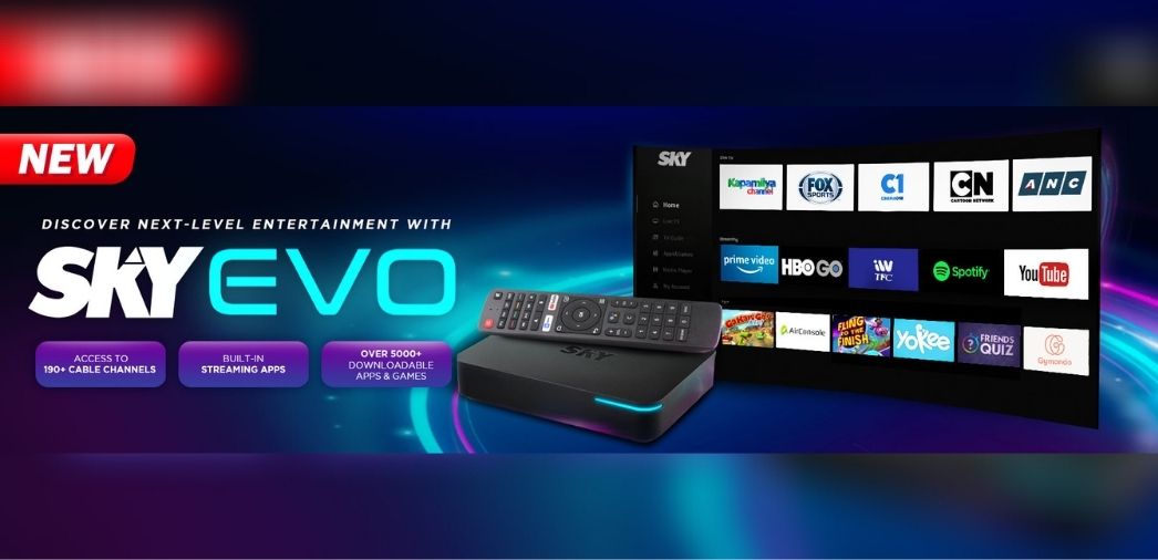 SKY offers larger-than-life entertainment experience with SKY EVO