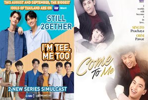 Filipino-dubbed Thai series “Still 2gether,” “Come To Me,” and “I’m Tee Me Too,” landing soon on iWant