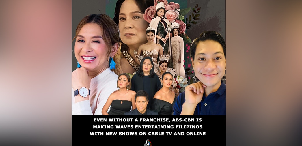 Even without a franchise, ABS-CBN is making waves entertaining Filipinos with new shows