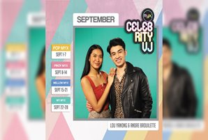 Lou and Andre are all loved up as MYX celebrity VJs this September