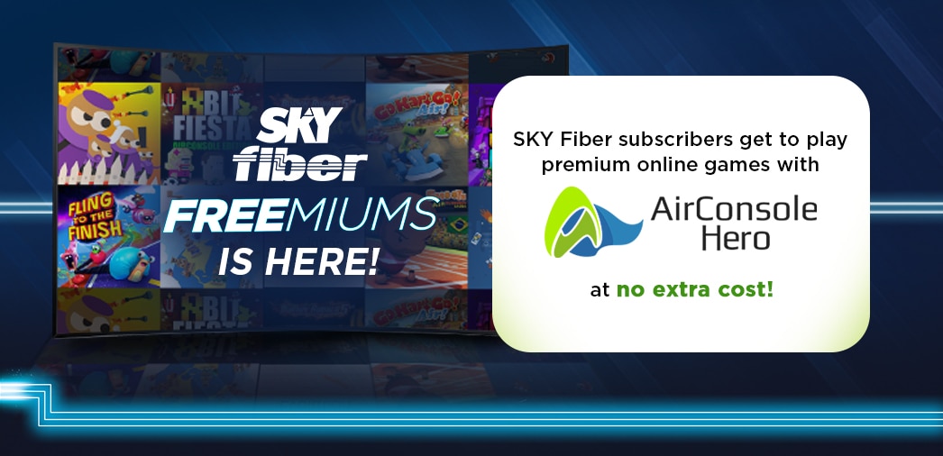 SKY Fiber subscribers get free 6-month access to AirConsole