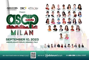 Countdown to "ASAP Natin 'To in Milan" heats up  as the biggest globally touring Filipino concert adds local music artists to its star-studded line-up