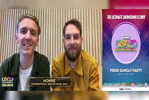 British music duo Honne performs with KZ on 'ASAP Natin 'To'