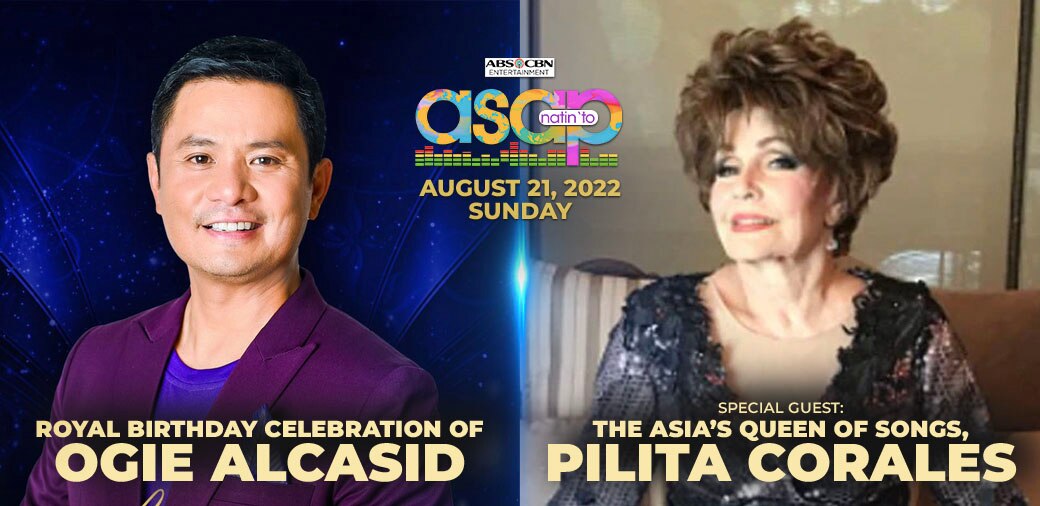 Catch Ogie and Pilita's birthday performances on 'ASAP Natin 'To'