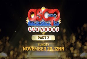 The party continues with part two of ‘ASAP Natin ‘To Las Vegas’ this Sunday