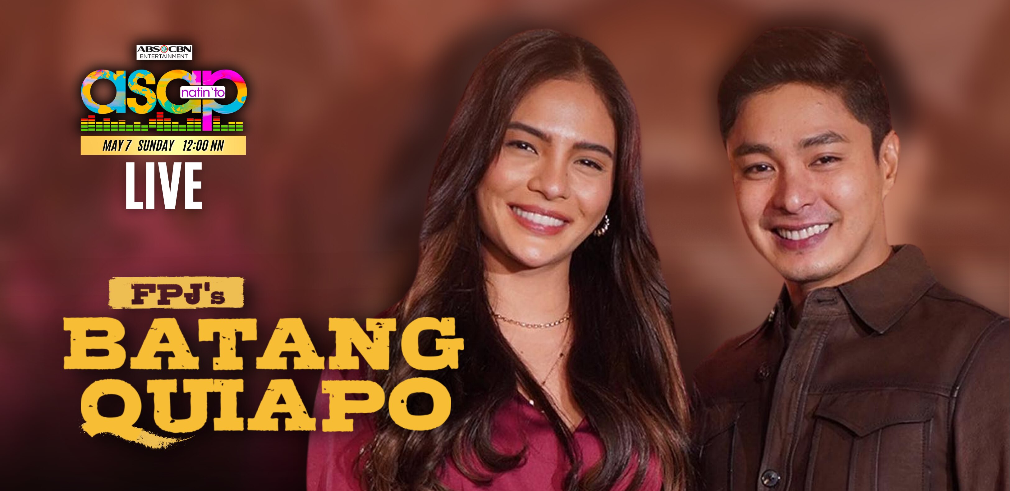 Coco, Lovi, and the cast of 'FPJ's Batang Quiapo' bring a thanksgiving treat live this Sunday on 'ASAP Natin 'To'
